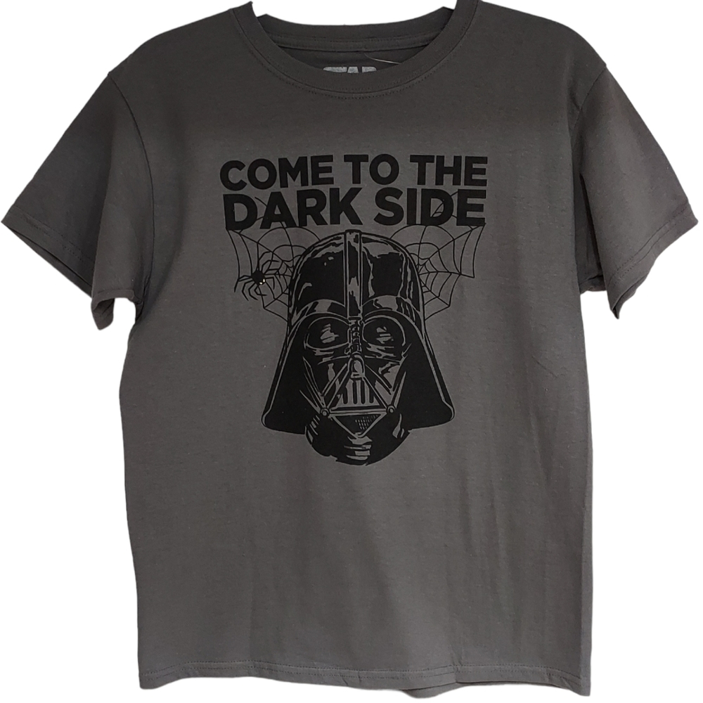 NWT Star Wars T-Shirt Lg Short Sleeve  Charcoal Grey